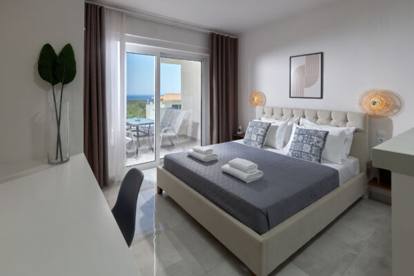 Mila Malia Suites - Deluxe Quadruple Suite Sea View