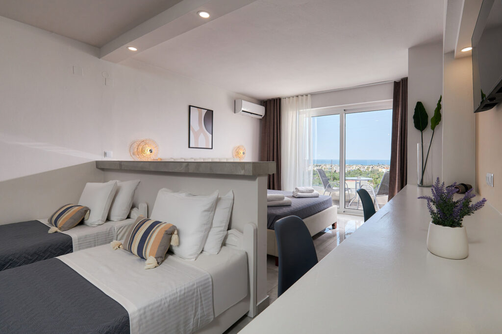 Mila Malia Suites - Superior Quadruple Suite Sea View Mila Malia Suites - Superior Quadruple Suite Sea View