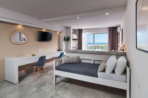 Mila Malia Suites - Superior Triple Suite Sea View